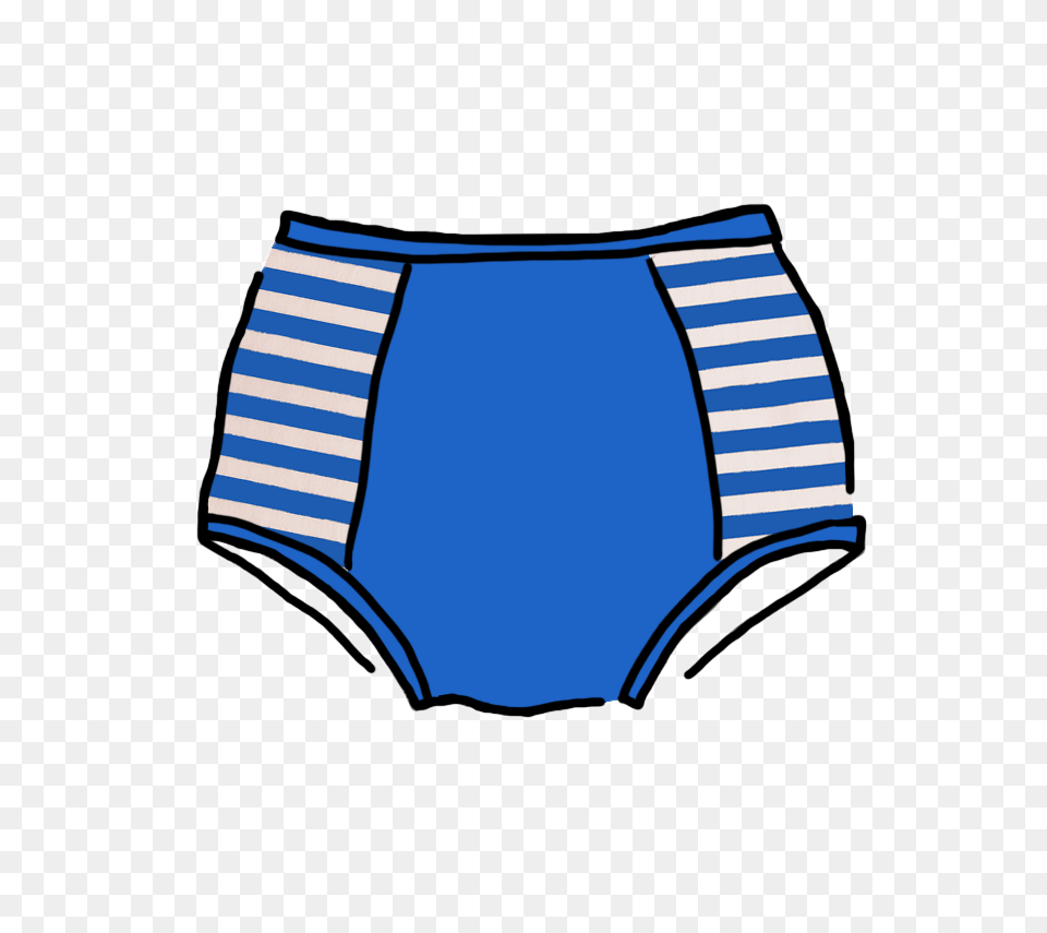 Womens Original Sailor Stripe Panel Pants Thunderpants Usa, Clothing, Underwear, Lingerie Png Image