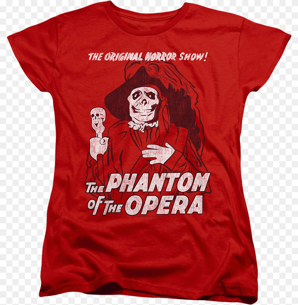 Womens Phantom Of The Opera Shirt Motley Crue Theater Of Pain Shirt, Clothing, T-shirt, Person, Face Free Png Download