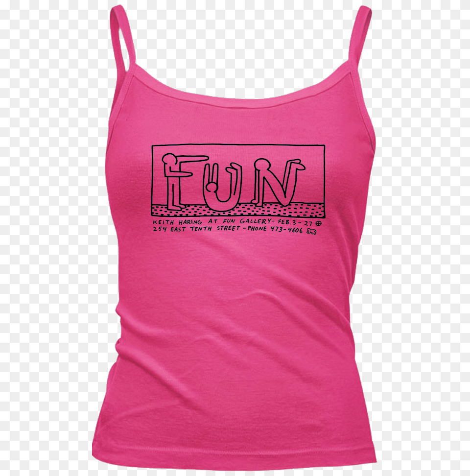 Womens Pink Tank Active Tank, Clothing, Tank Top, Person Png Image