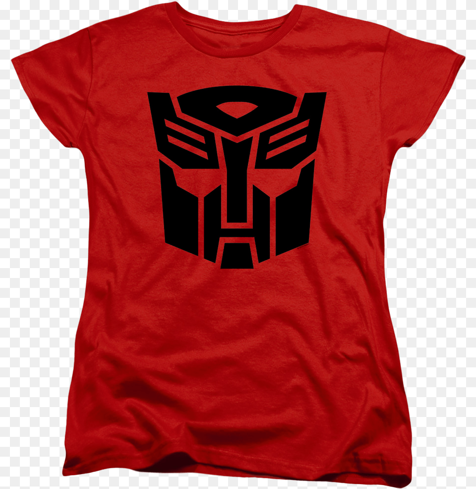 Womens Red Autobot Logo Transformers Shirt Transformers Autobot Logo, Clothing, T-shirt Png