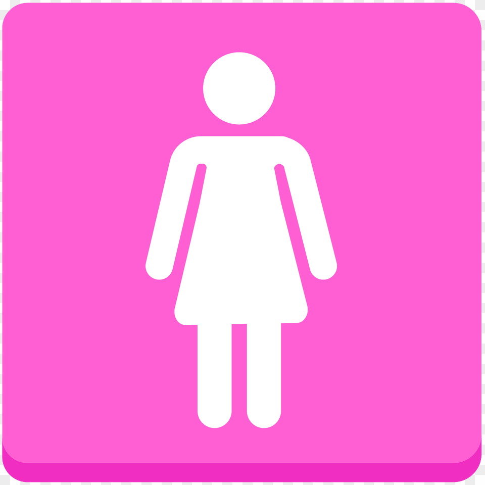 Womens Room Emoji Clipart, Sign, Symbol Free Transparent Png