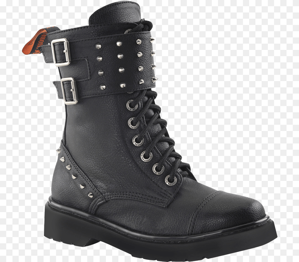 Womens Studded Combat Boots, Clothing, Footwear, Shoe, Boot Free Transparent Png