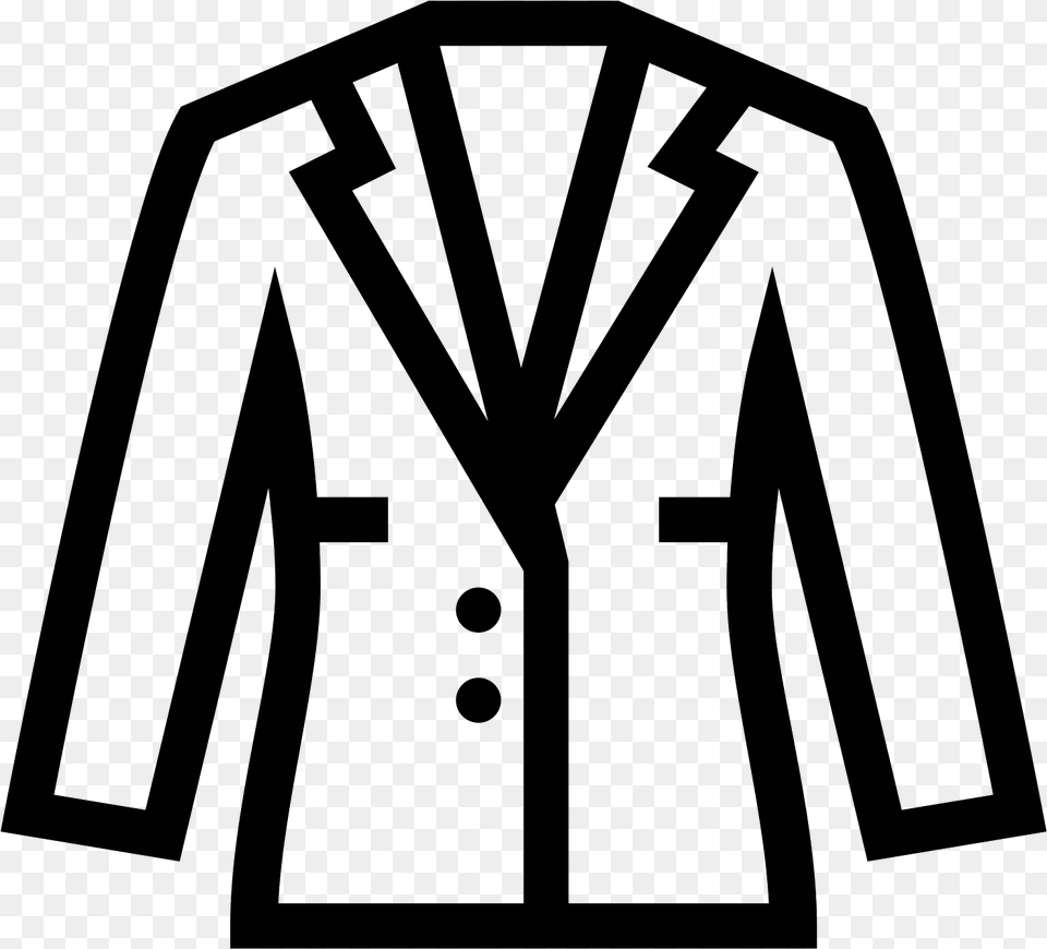Womens Suit Icon Suit Icon, Gray Free Transparent Png