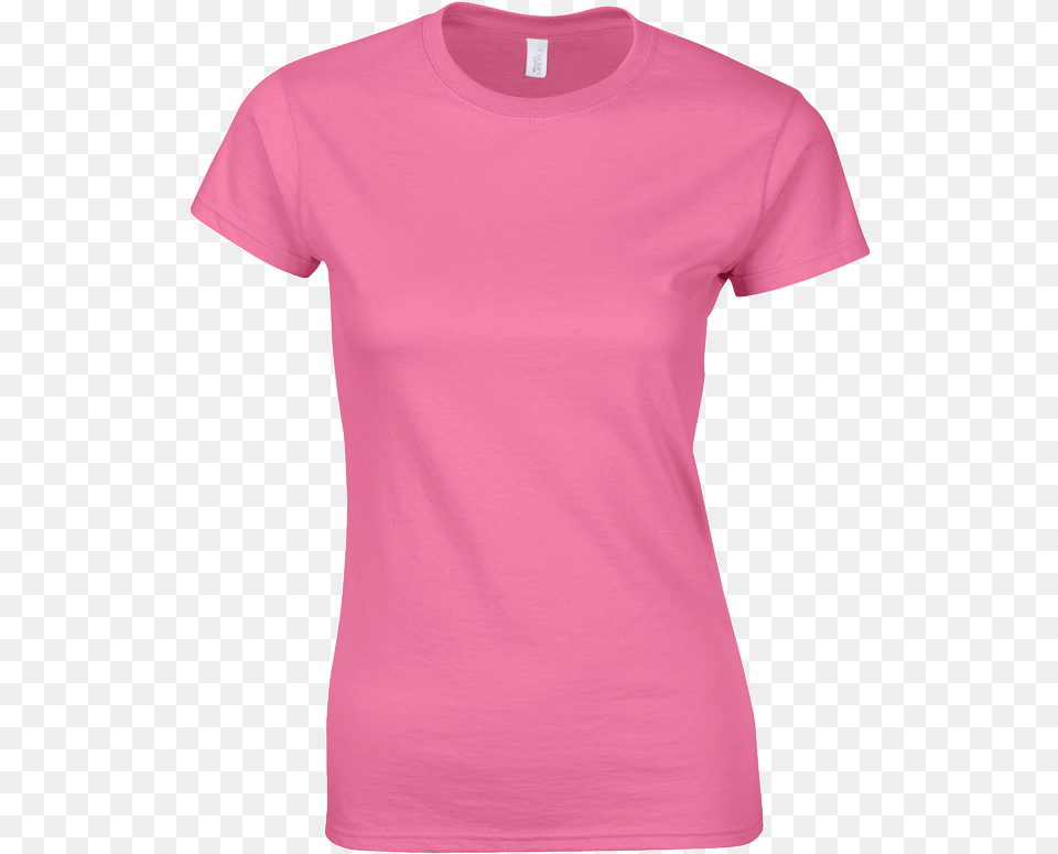 Womens Tees Gildan Softstyle Ladies Fitted Ringspun T Shirt, Clothing, T-shirt Free Png Download