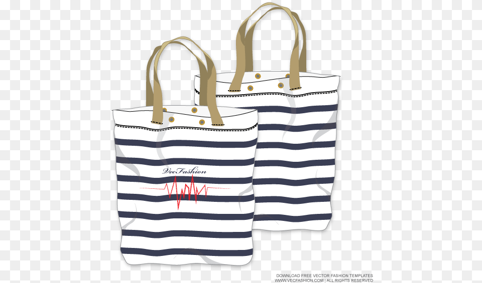 Womens Tote Bag Vector Template Tote Bag Technical Sketch, Accessories, Handbag, Tote Bag Free Transparent Png