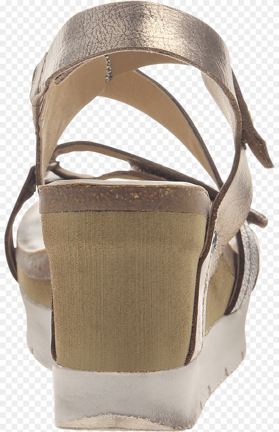 Womens Wedge Sandals Wavey In Gold Back Viewclass Sandal, Accessories, Bag, Handbag, Clothing Png