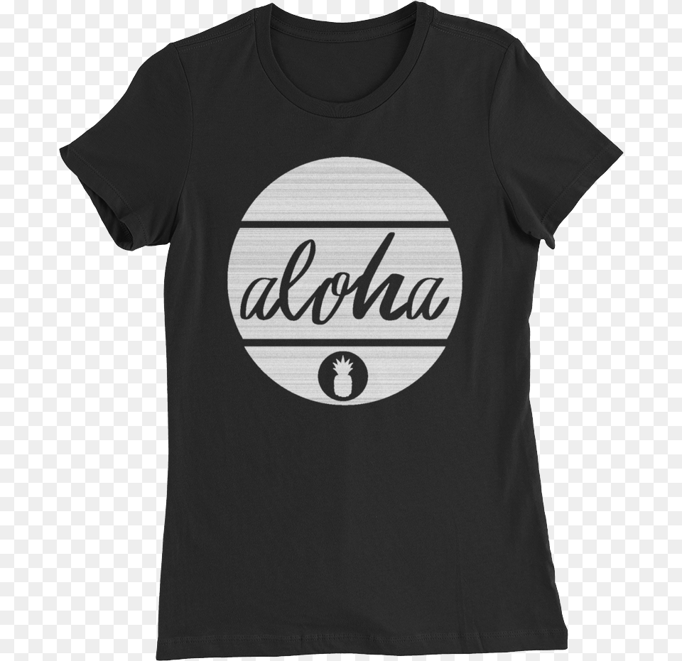 Womens White Static Fade Aloha Circle Performance New York Philharmonic T Shirt, Clothing, T-shirt Png Image