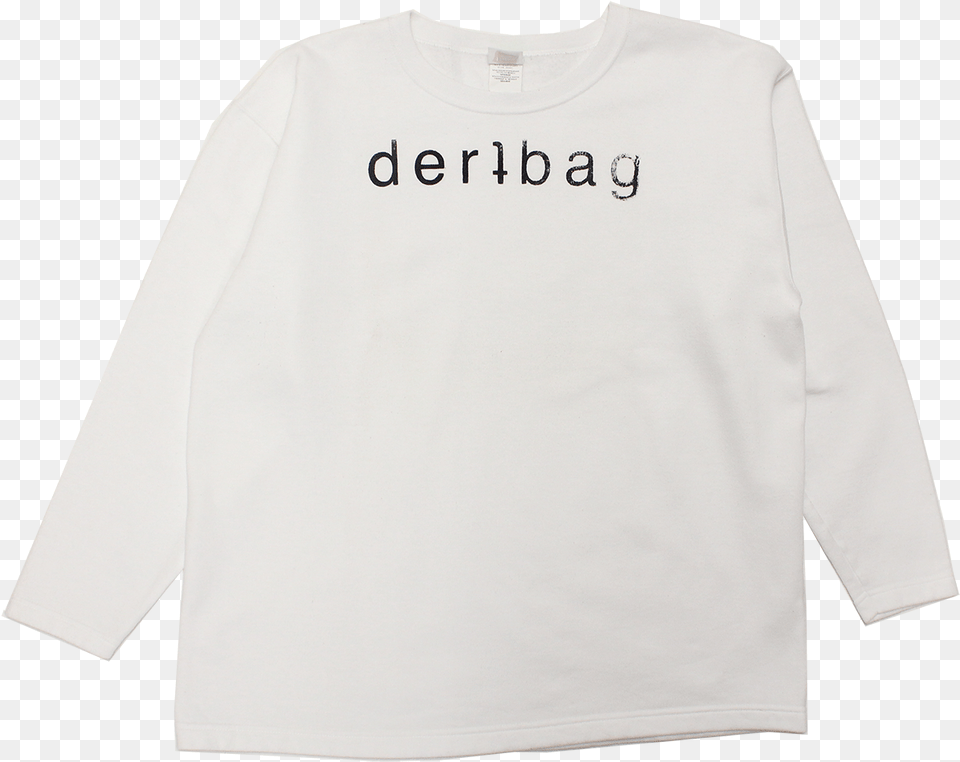 Womens White Sweater Large Dertbag, Clothing, Long Sleeve, Sleeve, T-shirt Free Png