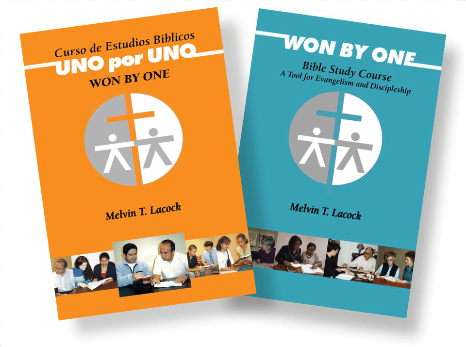 Won By One Bible Study Course Books English And Spanish Flyer, Advertisement, Poster, Person, Face Free Png Download