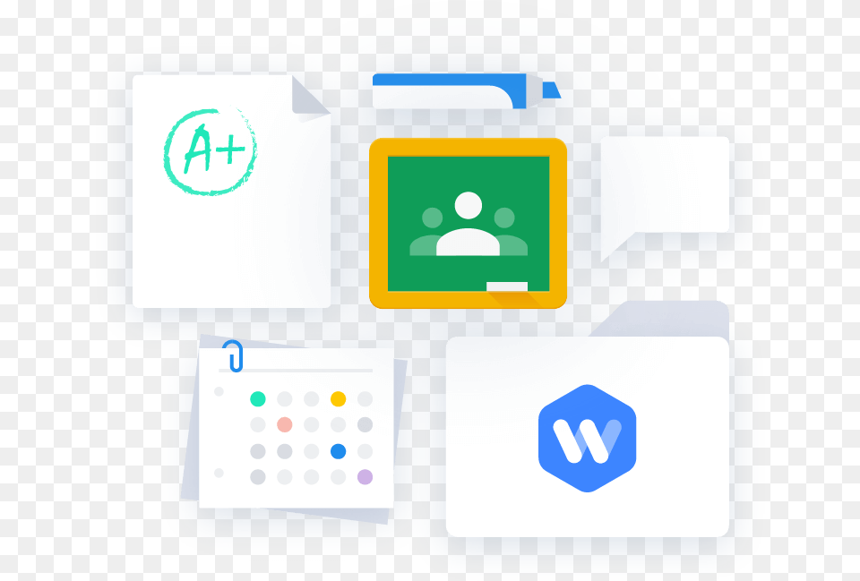 Wonde Sync G Suite For Education With Your Mis Google Classroom, Text, First Aid Png Image