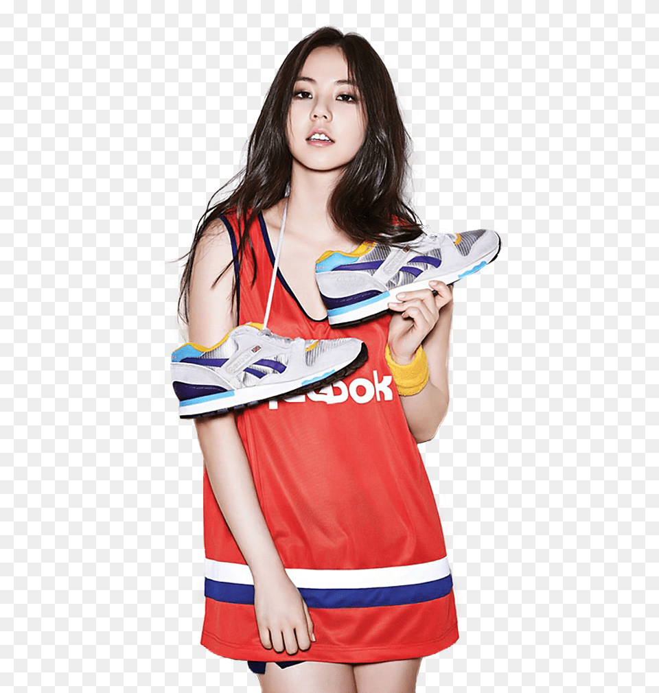 Wonder Girls Reebok Sohee, Person, Head, Photography, Footwear Png