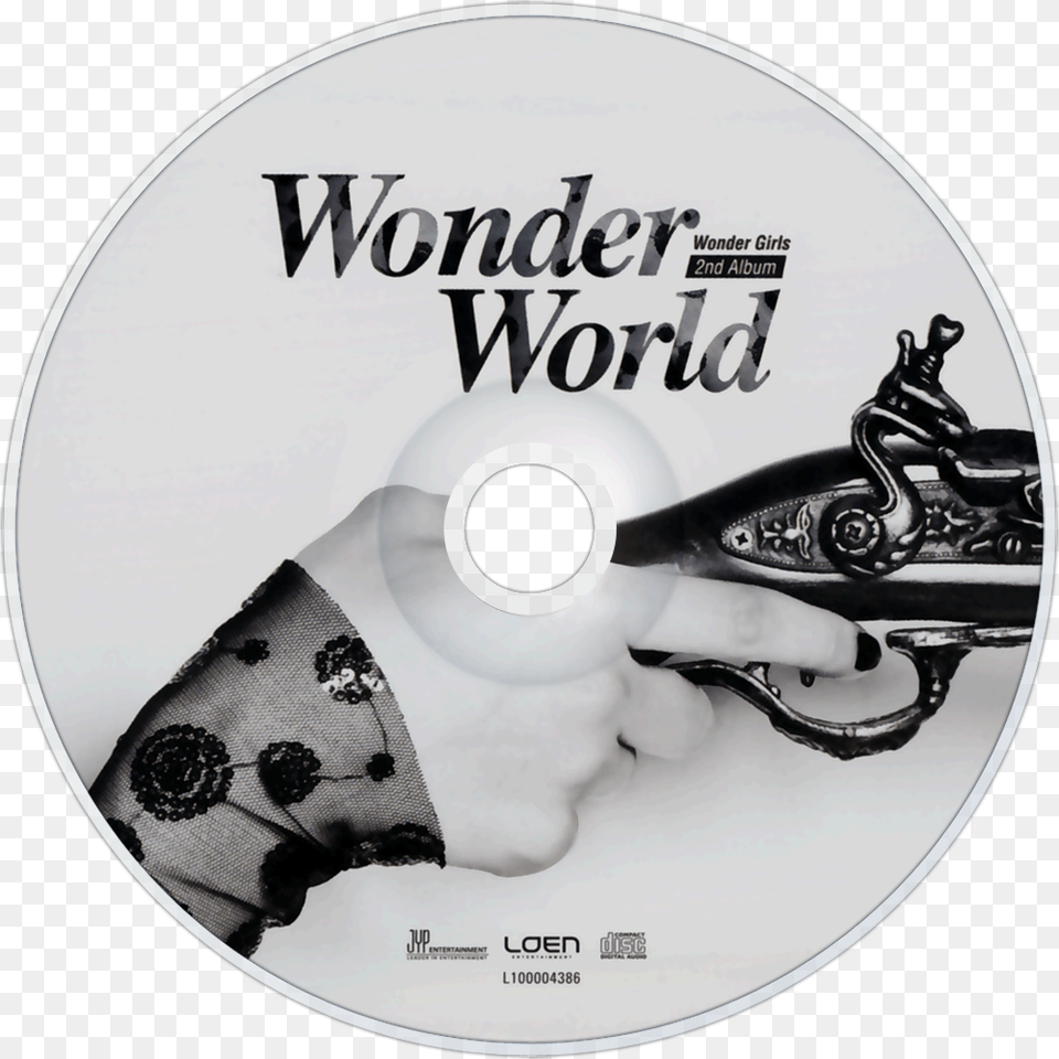 Wonder Girls Wonder World Album Cover, Disk, Dvd Free Png