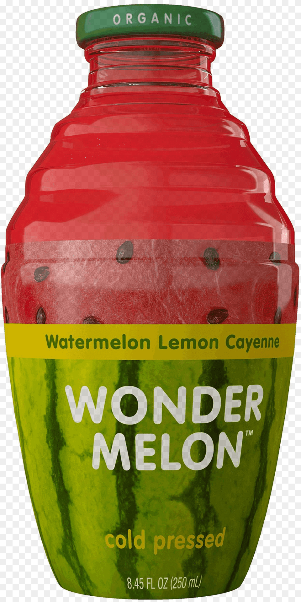 Wonder Melon Organic Watermelon Juice W Lemon Amp Cayenne Wonder Melon, Food, Fruit, Plant, Produce Free Transparent Png