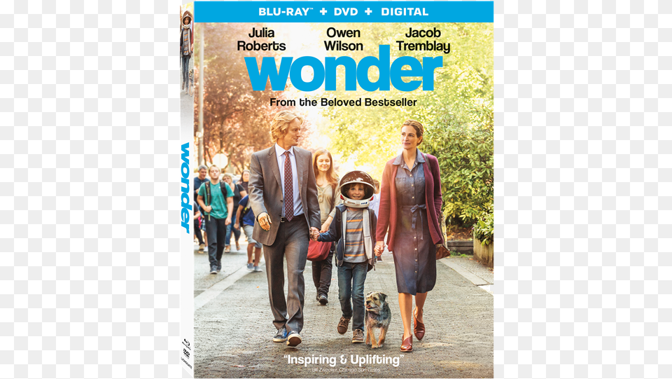 Wonder Movie Blu Ray, Person, Jacket, Pants, Walking Png