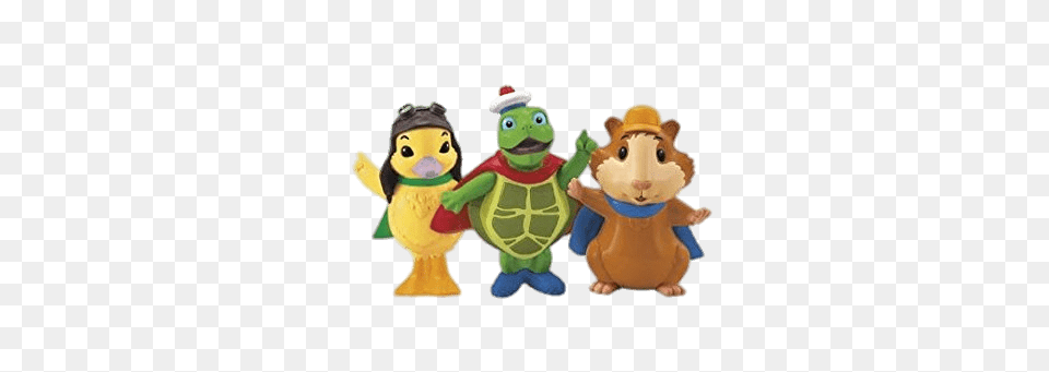 Wonder Pets Fischer Price Figurines, Plush, Toy, Baby, Person Png Image