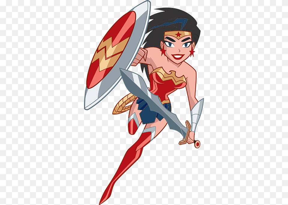 Wonder Woman, Book, Comics, Publication, Person Png Image