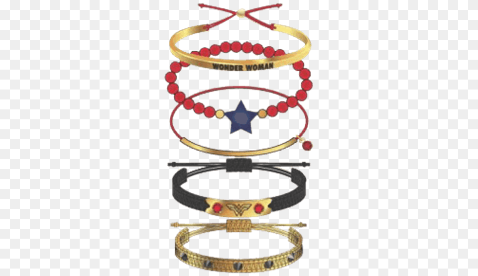 Wonder Woman Arm Party Bracelets, Accessories, Jewelry, Ornament, Necklace Free Png
