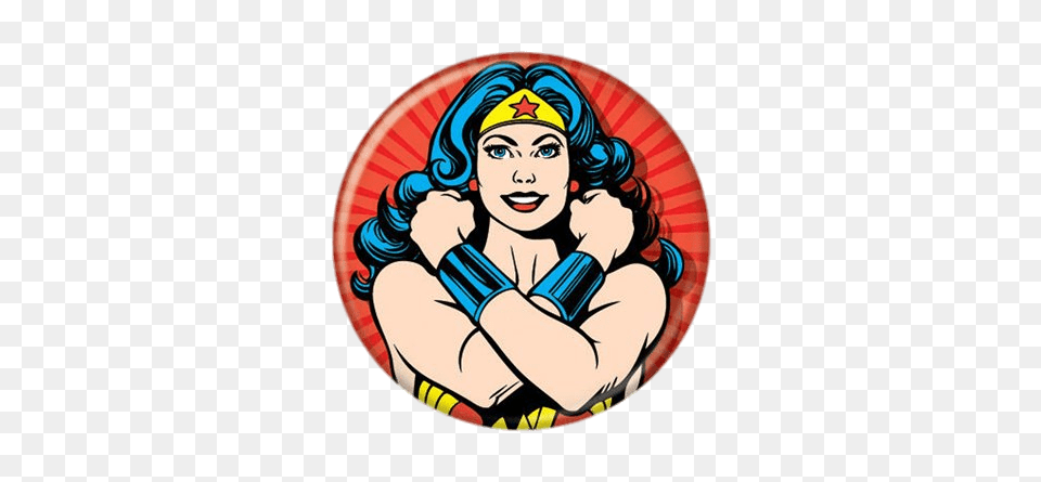 Wonder Woman Button, Body Part, Hand, Person, Logo Free Transparent Png