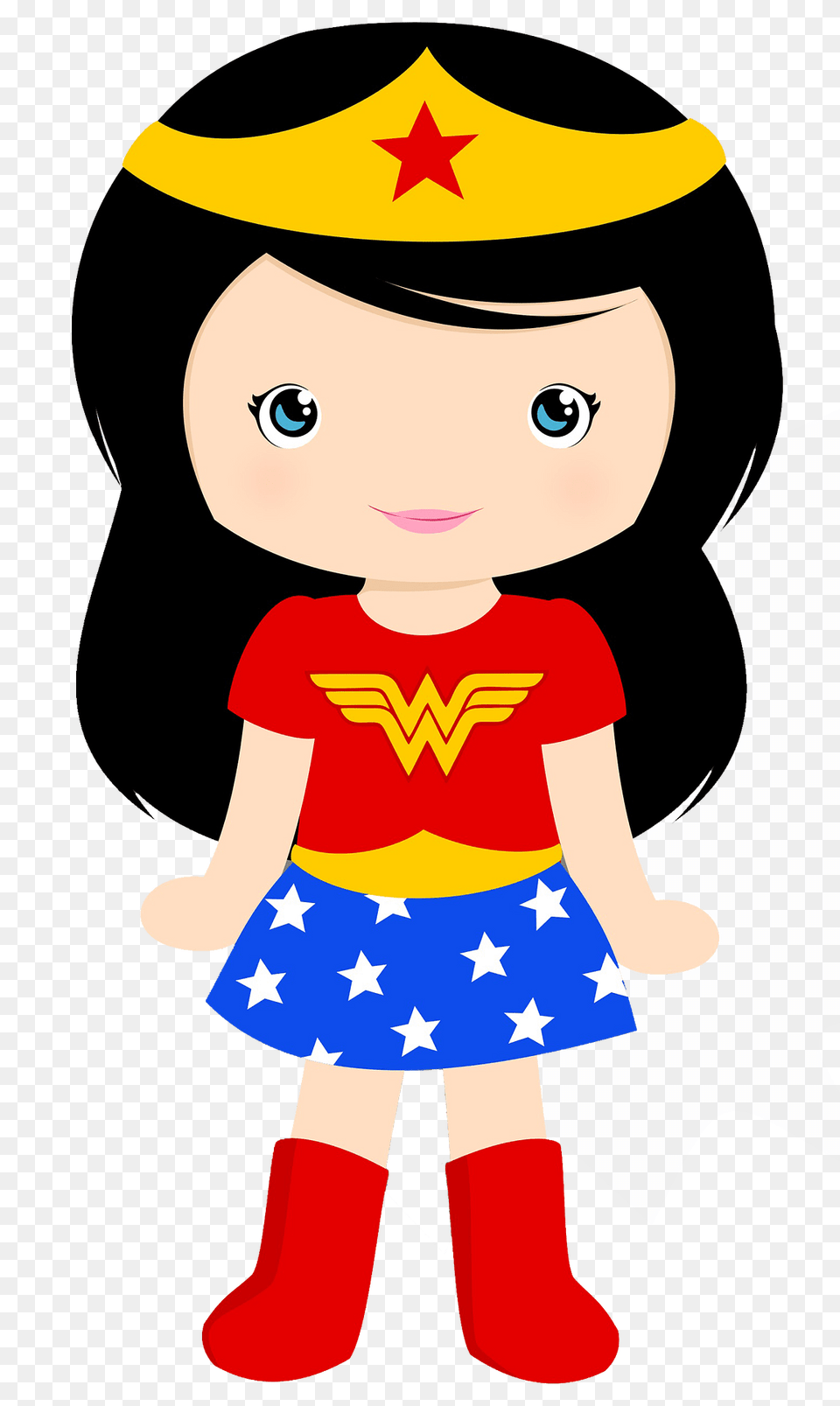 Wonder Woman Clipart, Baby, Person, Face, Head Png