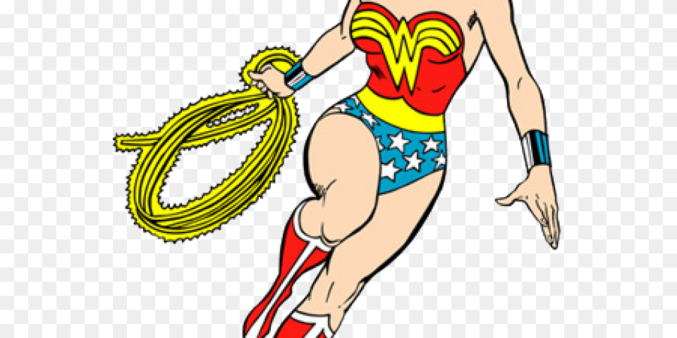 Wonder Woman Clipart Animated Transparent, Rope, Baby, Person Png