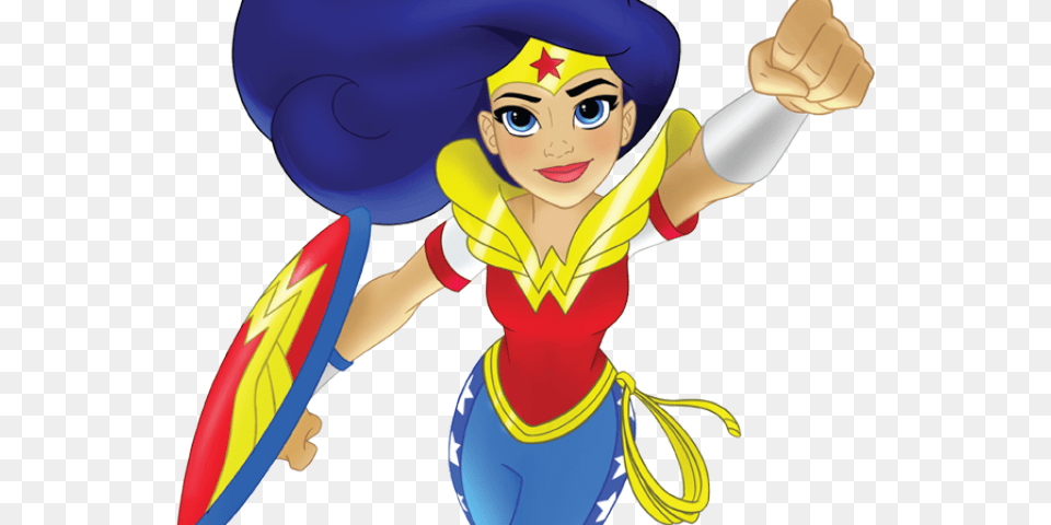 Wonder Woman Clipart Super Hero High Dc Wonder Woman Clipart, Clothing, Costume, Person, Baby Png Image