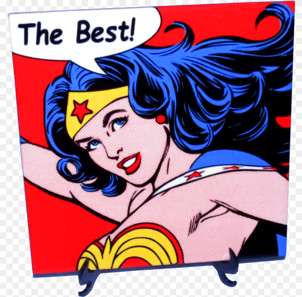 Wonder Woman Comic Art, Book, Comics, Publication, Person Png Image
