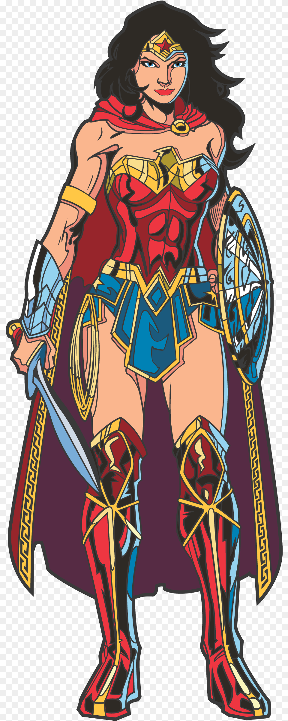 Wonder Woman Comic Rebirth, Adult, Book, Comics, Female Free Transparent Png