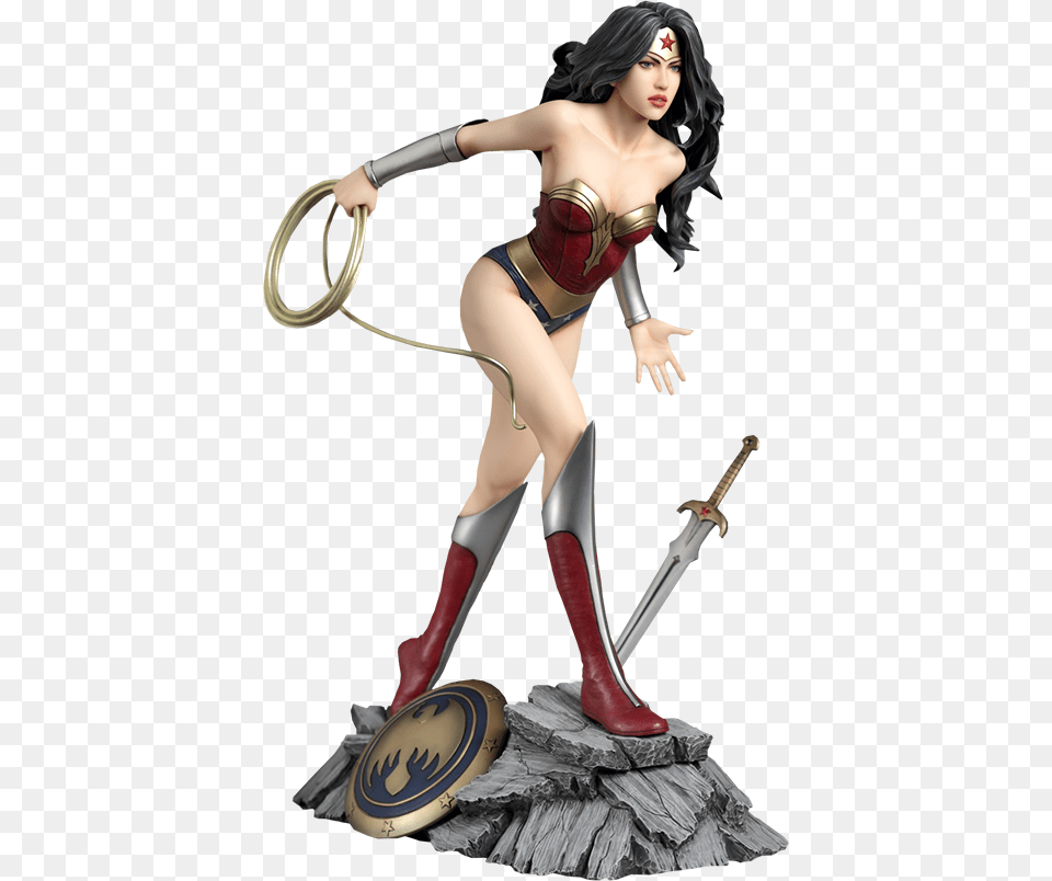 Wonder Woman Fantasy Figure, Person, Clothing, Costume, Adult Free Transparent Png