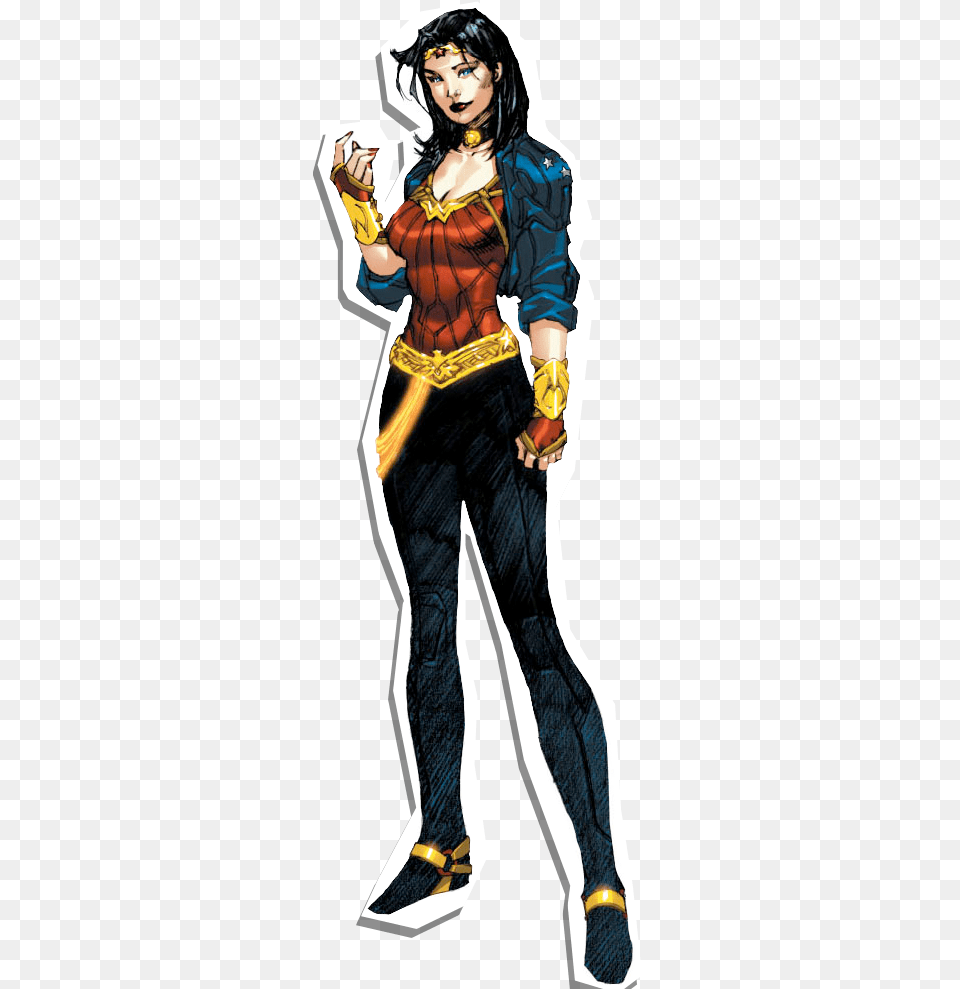 Wonder Woman Full Suit, Book, Publication, Comics, Adult Free Png Download