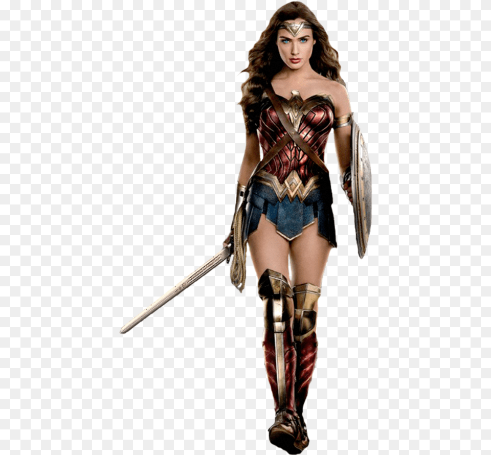 Wonder Woman Gal Gadot Justice League Wonder Woman, Adult, Person, Female, Costume Free Transparent Png
