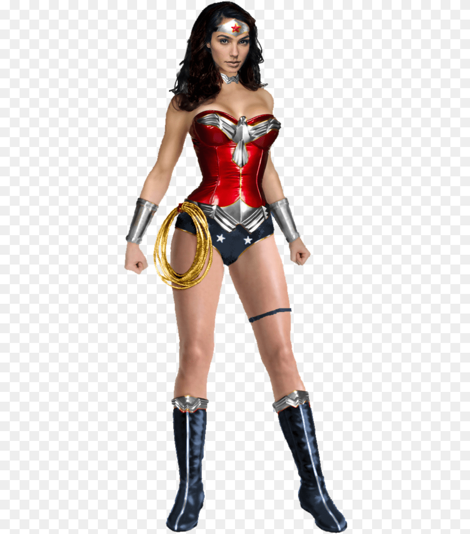 Wonder Woman Gal Gadot New 52 V Wonder Woman Costume Jumpsuit, Clothing, Person, Adult, Female Png