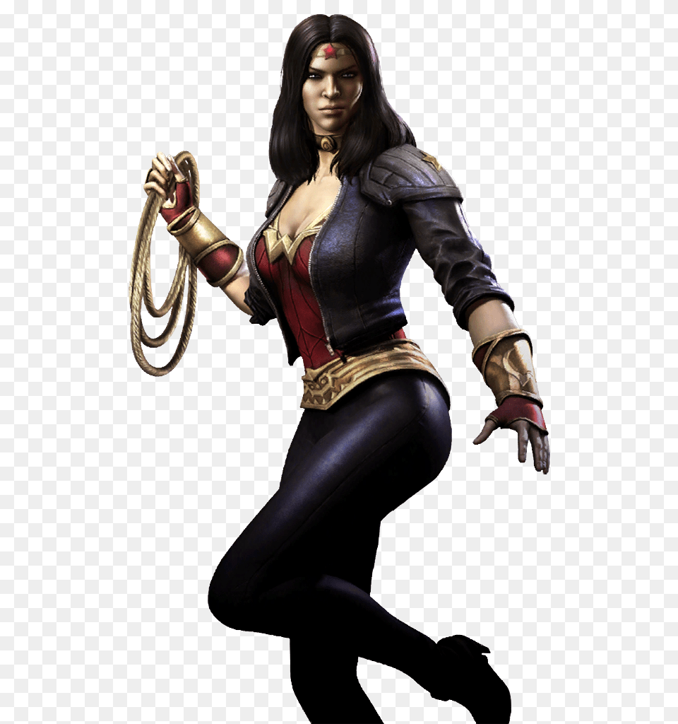 Wonder Woman Injustice, Person, Jacket, Female, Costume Free Transparent Png