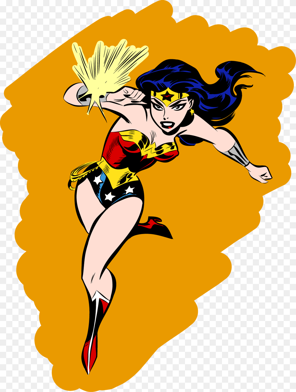 Wonder Woman Lasso Clip Art Bruce Timm Wonder Woman, Person, Face, Head, Cartoon Png Image