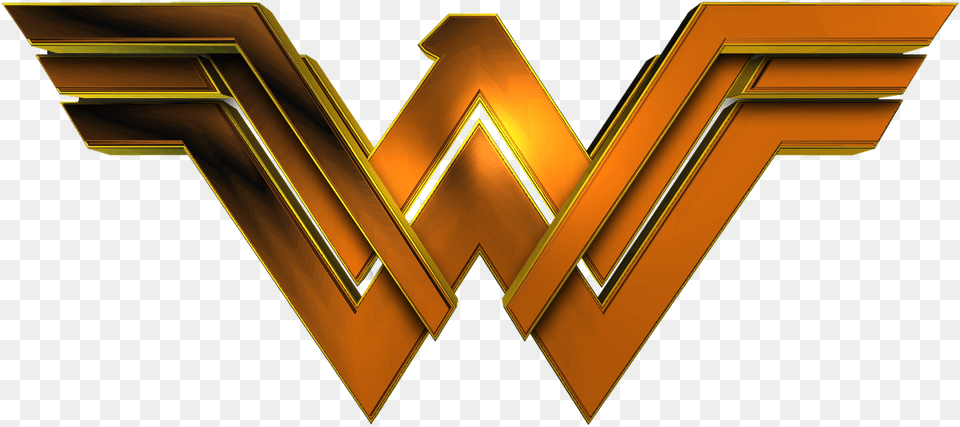 Wonder Woman Logo 2019, Gold, Symbol Free Png Download