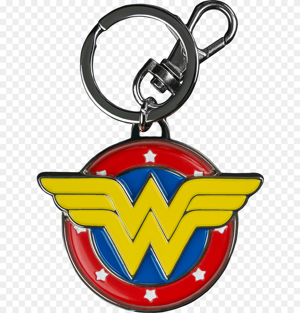 Wonder Woman Logo Enamel Keychain Wonder Woman Enamel Pin, Car, Symbol, Transportation, Vehicle Free Png Download