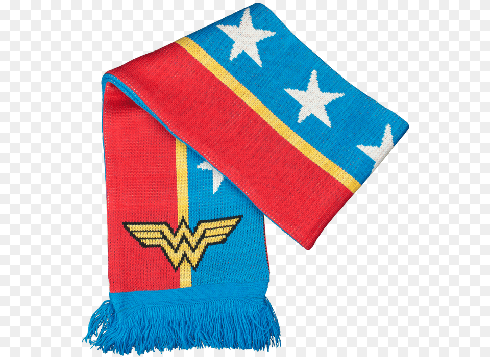 Wonder Woman Logo Scarf Dc Comics Logo Scarf Popcultcha, Clothing Free Transparent Png