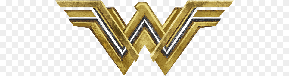 Wonder Woman Messages Sticker 6 Wonder Woman 84 Logo, Gold, Cross, Symbol, Bronze Free Png Download