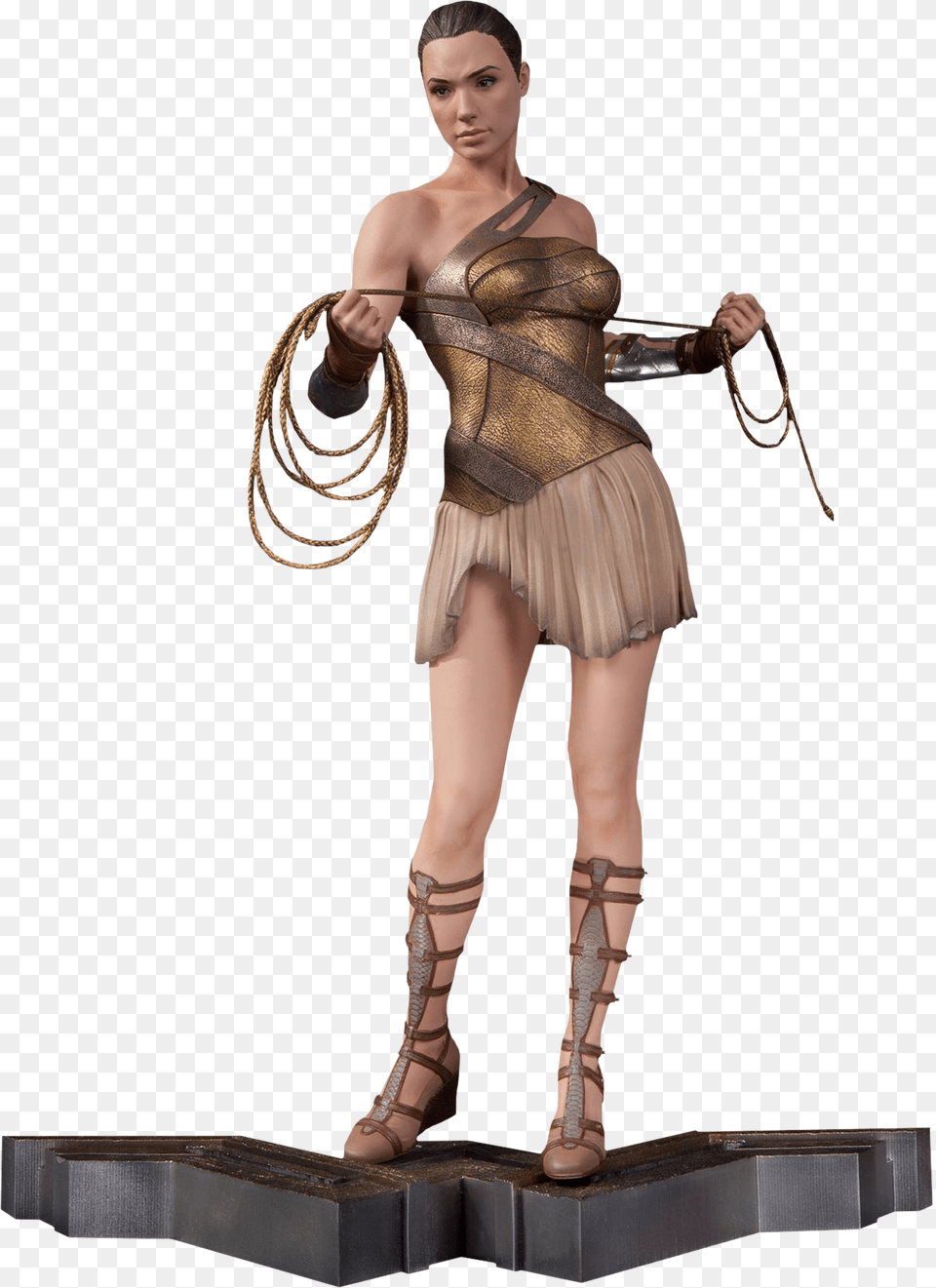 Wonder Woman Movie Statue, Adult, Person, Female, Dancing Free Png