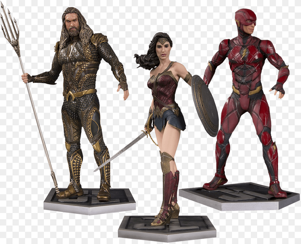 Wonder Woman New 52 Aquaman Justice League Figure, Adult, Female, Person, Male Png