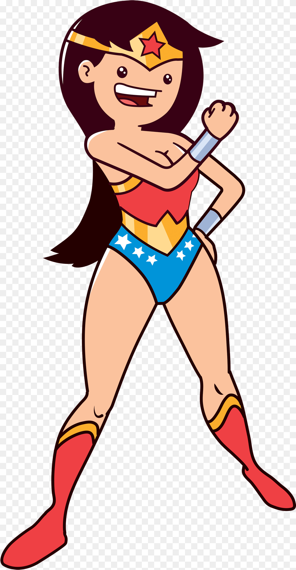 Wonder Woman Old School Wonder Woman, Baby, Cartoon, Person, Face Png