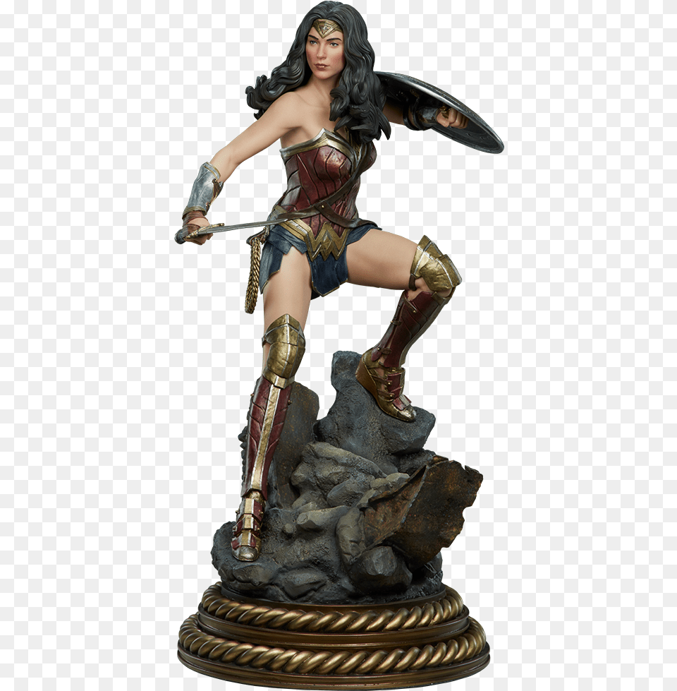 Wonder Woman Premium Format Figure Batman V Superman Dawn Of Justice Wonder Woman Premium, Adult, Person, Female, Figurine Free Transparent Png