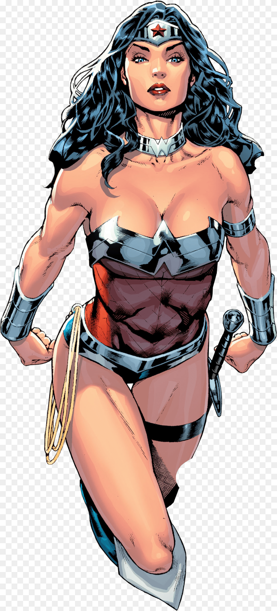 Wonder Woman Render By Lysianthus, Book, Publication, Comics, Adult Free Transparent Png