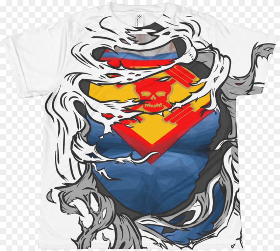 Wonder Woman Ripped T Shirt, Clothing, T-shirt, Adult, Male Png