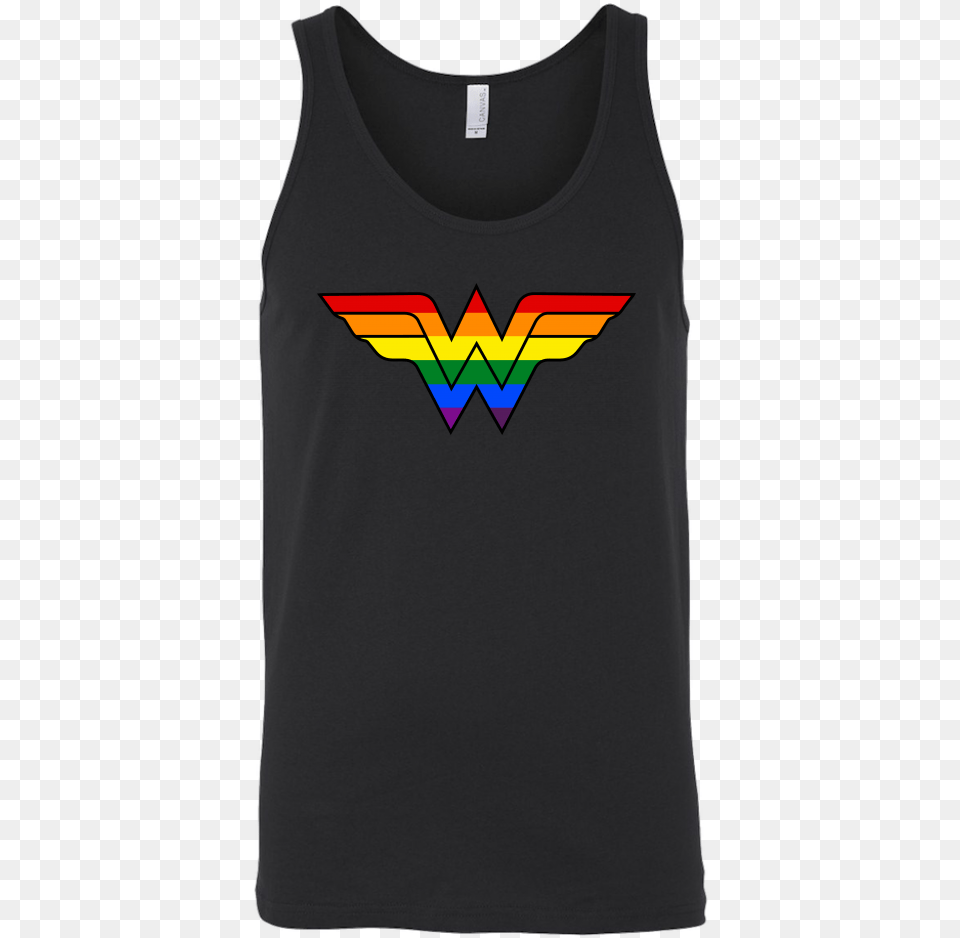Wonder Woman Shirt Lgbt Shirts Gay Pride Shirts Rainbow, Clothing, Tank Top Free Png Download