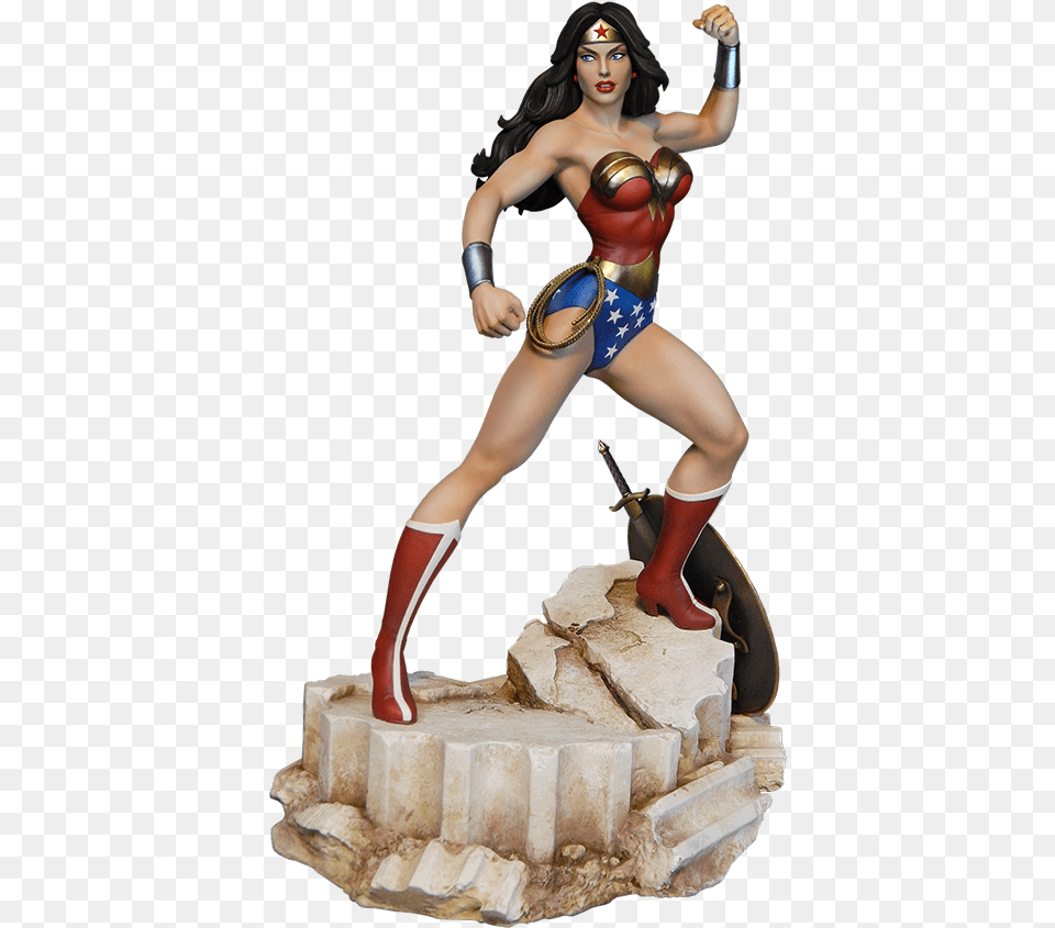 Wonder Woman Super Powers Tweeterhead Statue Tweeterhead Wonder Woman, Adult, Person, Female, Costume Free Transparent Png