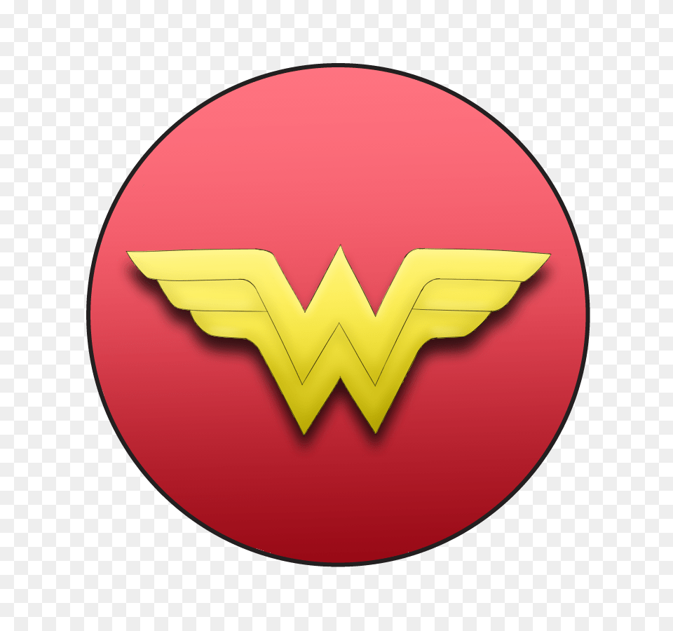 Wonder Woman Symbol From Wonder Woman On A Or Pin Back, Logo Png