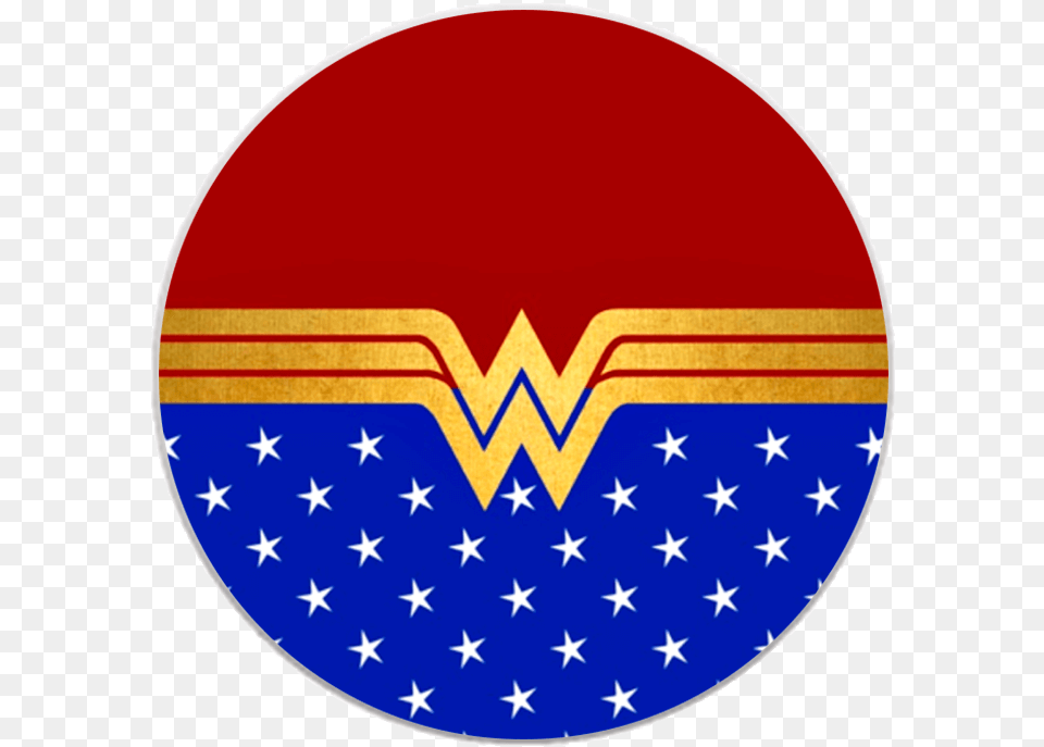 Wonder Woman Symbol Logo Car Or Truck Window Laptop, Flag, Emblem Png Image
