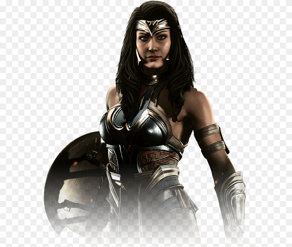 Wonder Woman V 2 Injustice 2 Render By Yukizm Dbm6556 Face Injustice 2 Wonder Woman, Adult, Clothing, Costume, Female Png