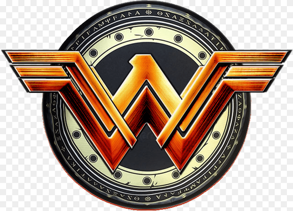 Wonder Woman V3 Logo Wonder Woman Pink Logo, Emblem, Symbol Png