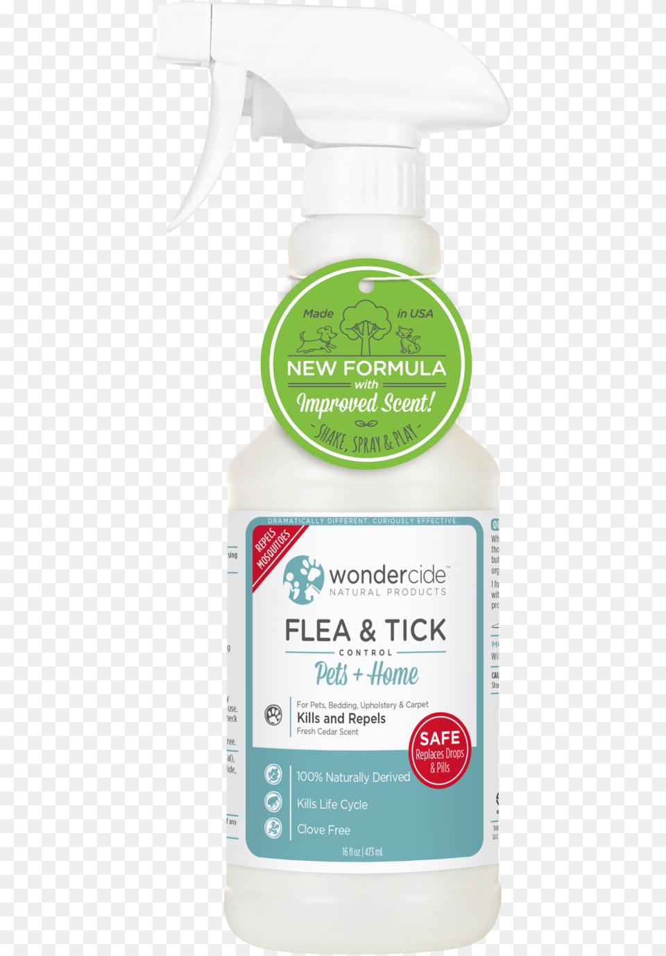 Wondercide Flea And Tick Spray, Bottle, Tin, Food, Ketchup Png Image